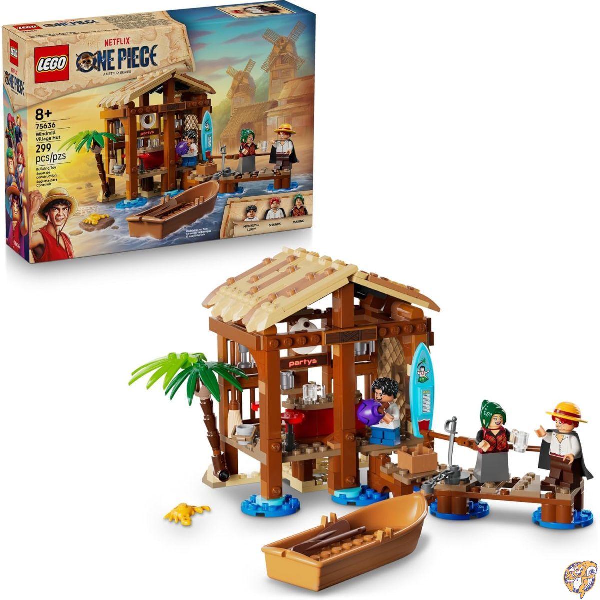レゴ(LEGO) ONE PIECE フーシャ村の酒場 75636 - の男の子・女の子向け おもちゃ ブロック アニメファン向け フィギュア＆プレイセット 誕生日プレゼント ギフト