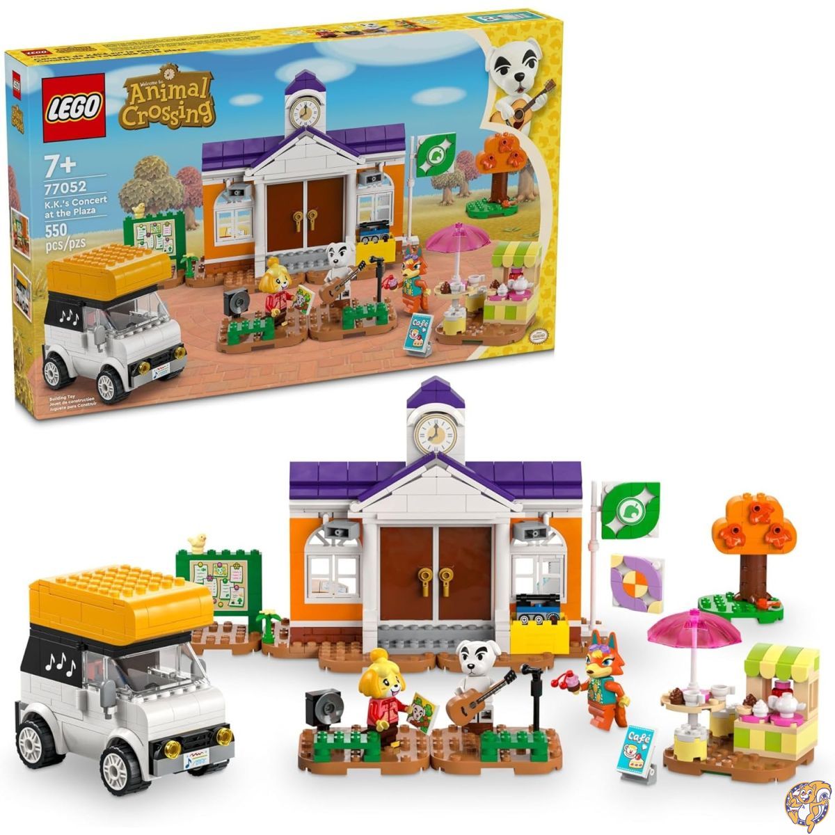 【百貨店大売り出し!クーポン券持参中】レゴ(LEGO) どう殴りつけるの森 とたけけのピアッツァライブ (77052) - 手あそび 知育手あそび 御坊っちゃん うしろ帯 ミニ図形 御引き回し所 幕営鉄道車両 ごっこ命のせんたく クリスマス 差し上げ物 77052