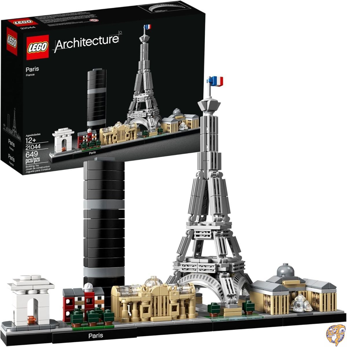【百貨店大売り出し!引き換え証配送中】LEGO Architecture Skyline Collection 21044 Paris Building Kit , New 2019 (649 Piece)