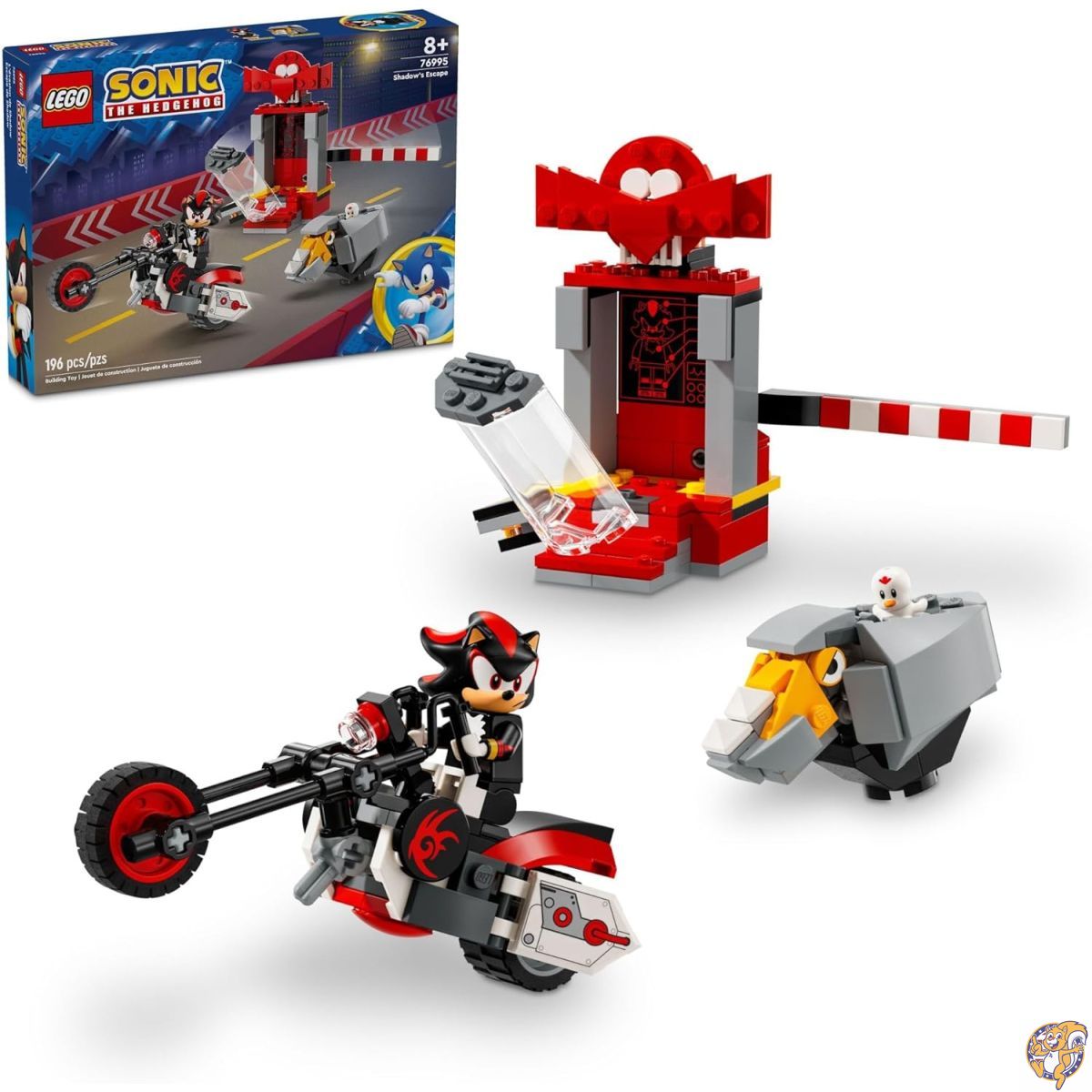 【最高限度2000円引き換え証15日】レゴ(LEGO) ソニック ザ ヘッジホッグ 影ぼうし 逃げ失せる 精神的な統合仕掛ける 自動二輪車手あそび 映像媒体手合わせ 人となり 図形 お子さん用 手あそび ゲーマー向け差し上げ物 付け加える 76995 セット-ブロック-おもちゃ