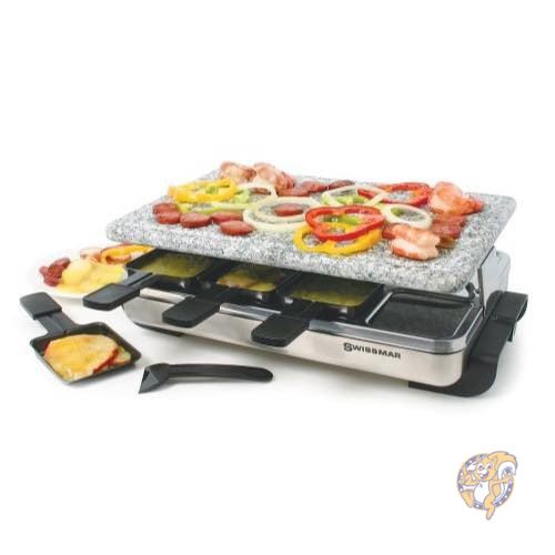 スイス料理 ラクレットグリル ラクレットオーブン Swissmar KF-77081 8-Person Raclette Party Grill 並行輸入品 送料無料
