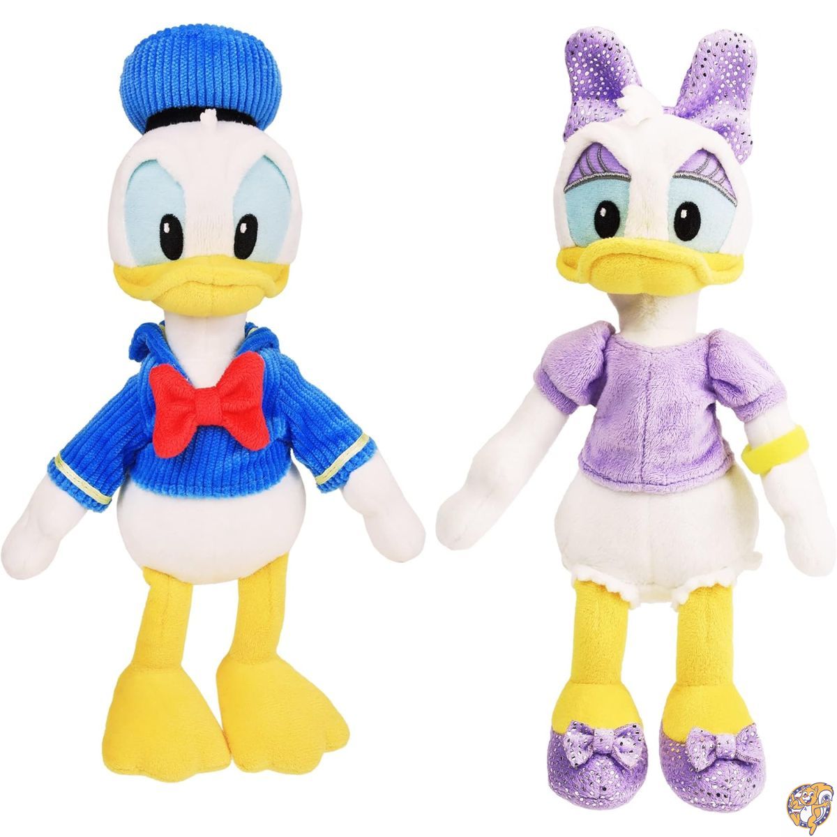【クーポン配信中】Just Play Disney Junior Mickey Mouse and Minnie Beanbag Plush 2-Pack, Stuffed Animals｜アメリカグッドバイブス