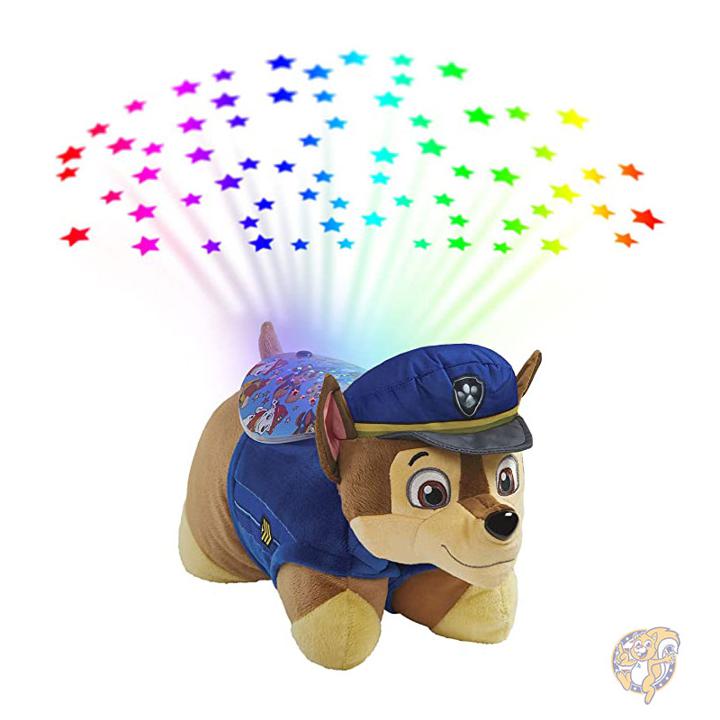 【百貨店大売り出し!引き換え証配送中】Pillow Pets ピローペット パウパトロール 赤ちゃん用枕と点火装置 チェイス マルチ色合い 02502410H 臥榻点火装置