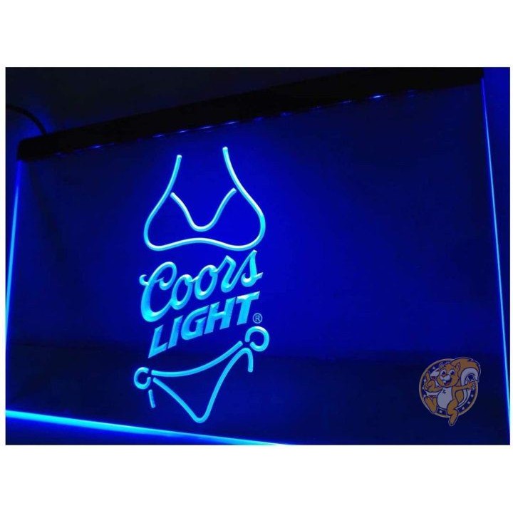 リードサイン ネオンサイン Leadsign ビキニ クアーズライト LED ライトアップ 壁 送料無料
