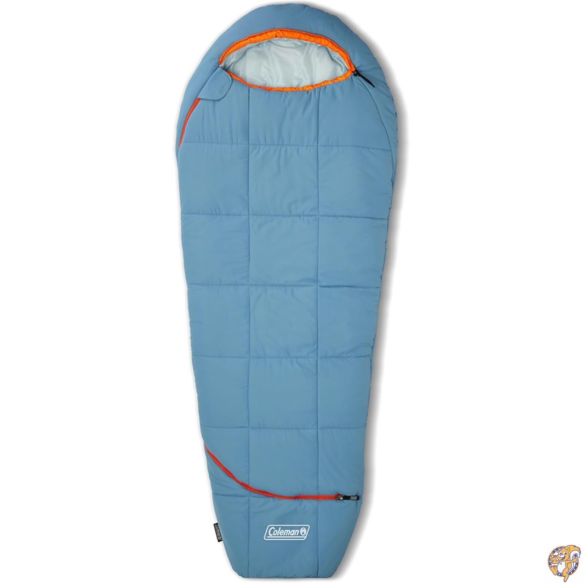 Coleman(コールマン) Big Bay (ビッグベイ) 0/20/10°Fの寒い天候下での寝袋、大人用マミー寝袋、ヘッドレスト、足の換気、収納袋付き、ビッグ&トールオプション