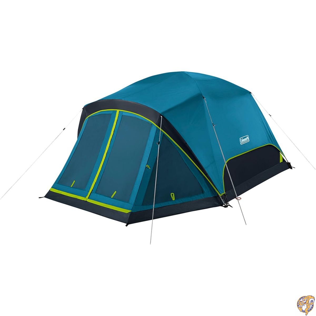 【クーポン配信中】Coleman(コールマン) Skydome ダークルームテント 網戸付き 5分間のセットアップ 耐候性 4/6人用テント 日光や雨よけを90%ブロック & キャリーバッグ付き PFASフリー素材|アメリカグッドバイブス