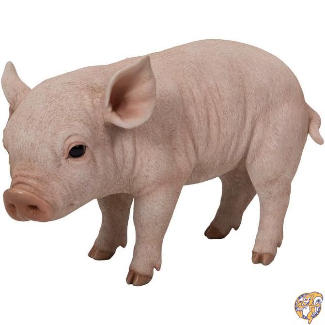 【クーポン配信中】hi-lineギフトLtd。Baby Pig Garden Statue ピンク 87726-A｜アメリカグッドバイブス