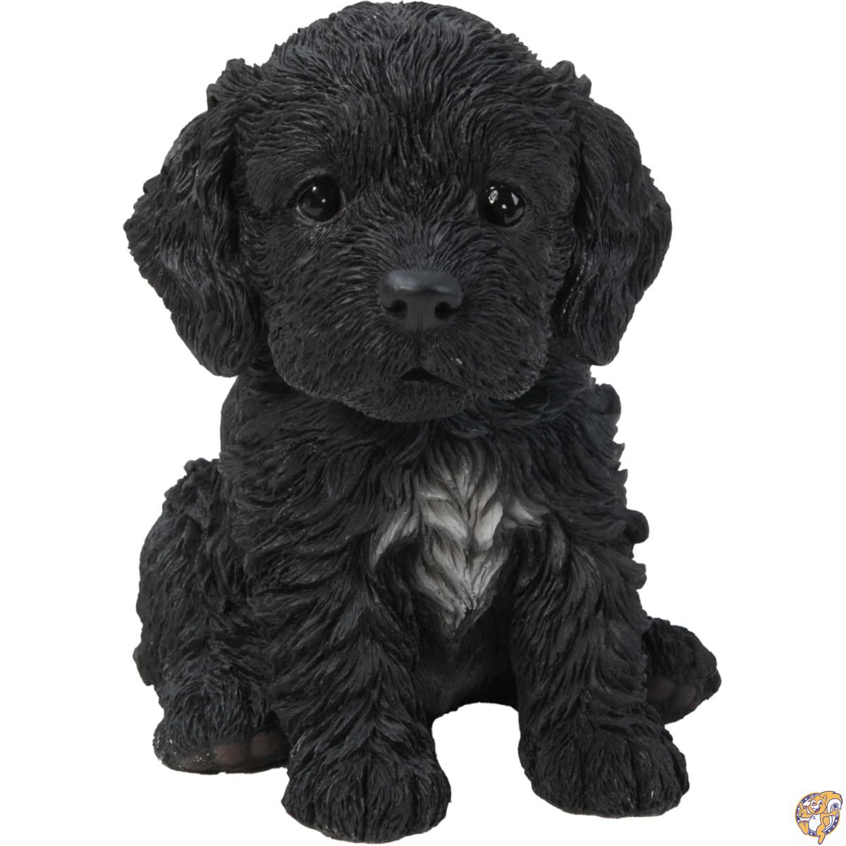 【クーポン配信中】Hi-Line Gift Ltd Sitting Cockapoo Puppy Statue｜アメリカグッドバイブス