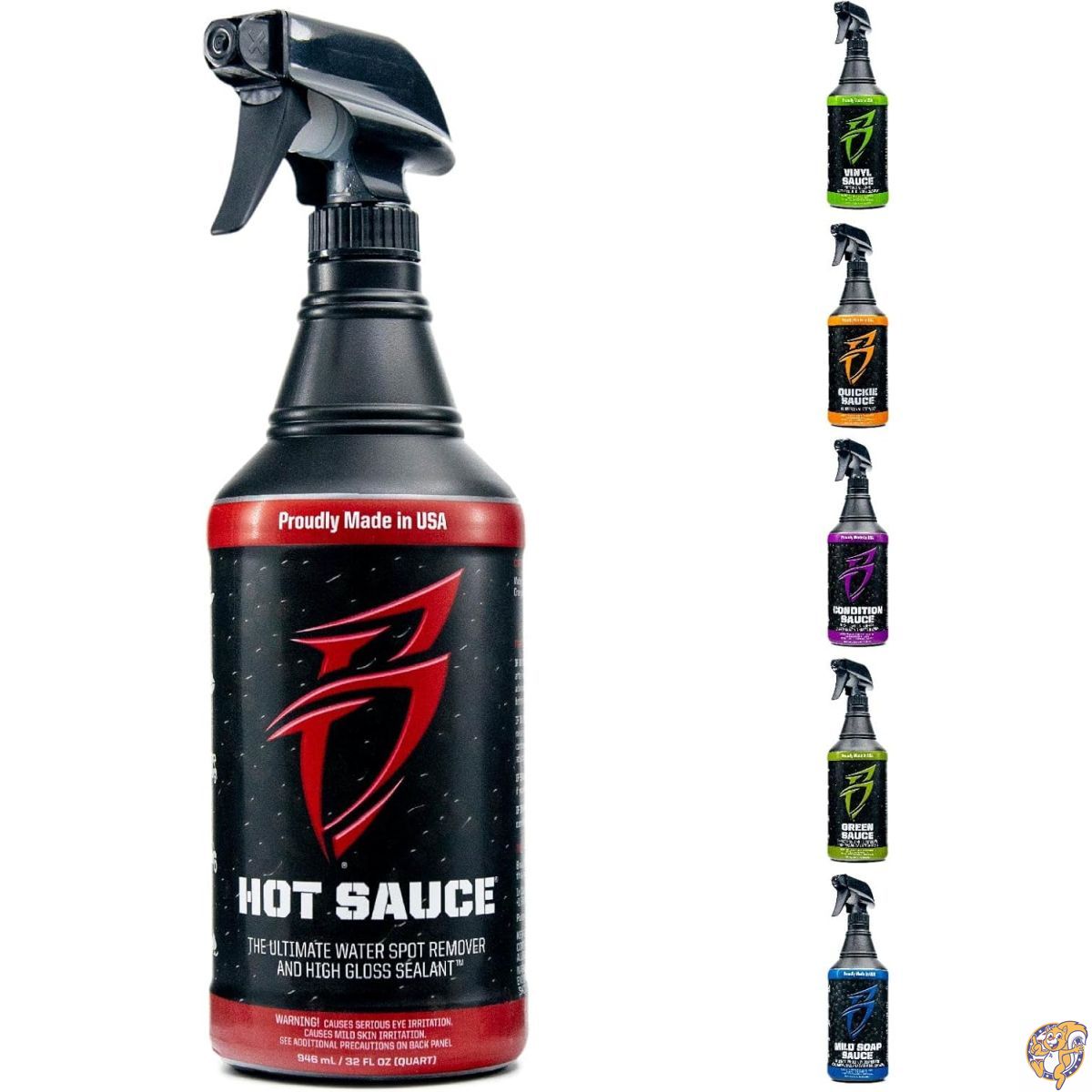 Boat Bling(ボートブリング) Hot Sauce(熱っぽい出どころ) 割り増し金硬水スポットリムーバー 高光輝蝋涙最高限度付き添い人 32薬局衡オンス