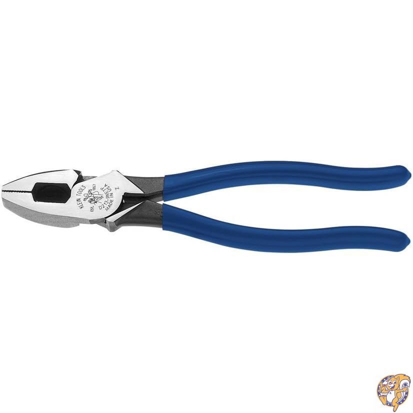 【百貨店大売り出し!クーポン券配達中】Klein Tools D213-9NETP ラインマンズフィッシュテーププリングプライヤー 亜米利加製 高レバレッジデザイン ハンドルテンパリング 切りおとす時の好いたらしい性、9in