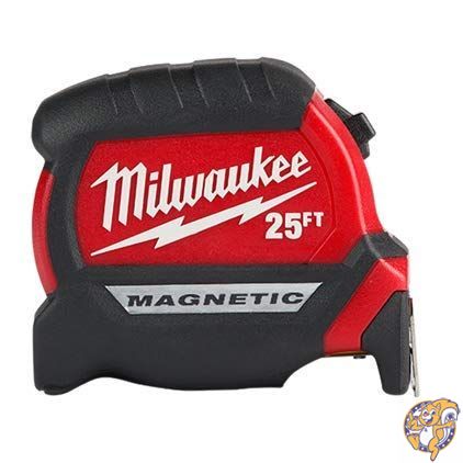 Milwaukee 48-22-0325 パウダーコンパクト ワイドブレード 磁石付コンベックス（大リーグ）