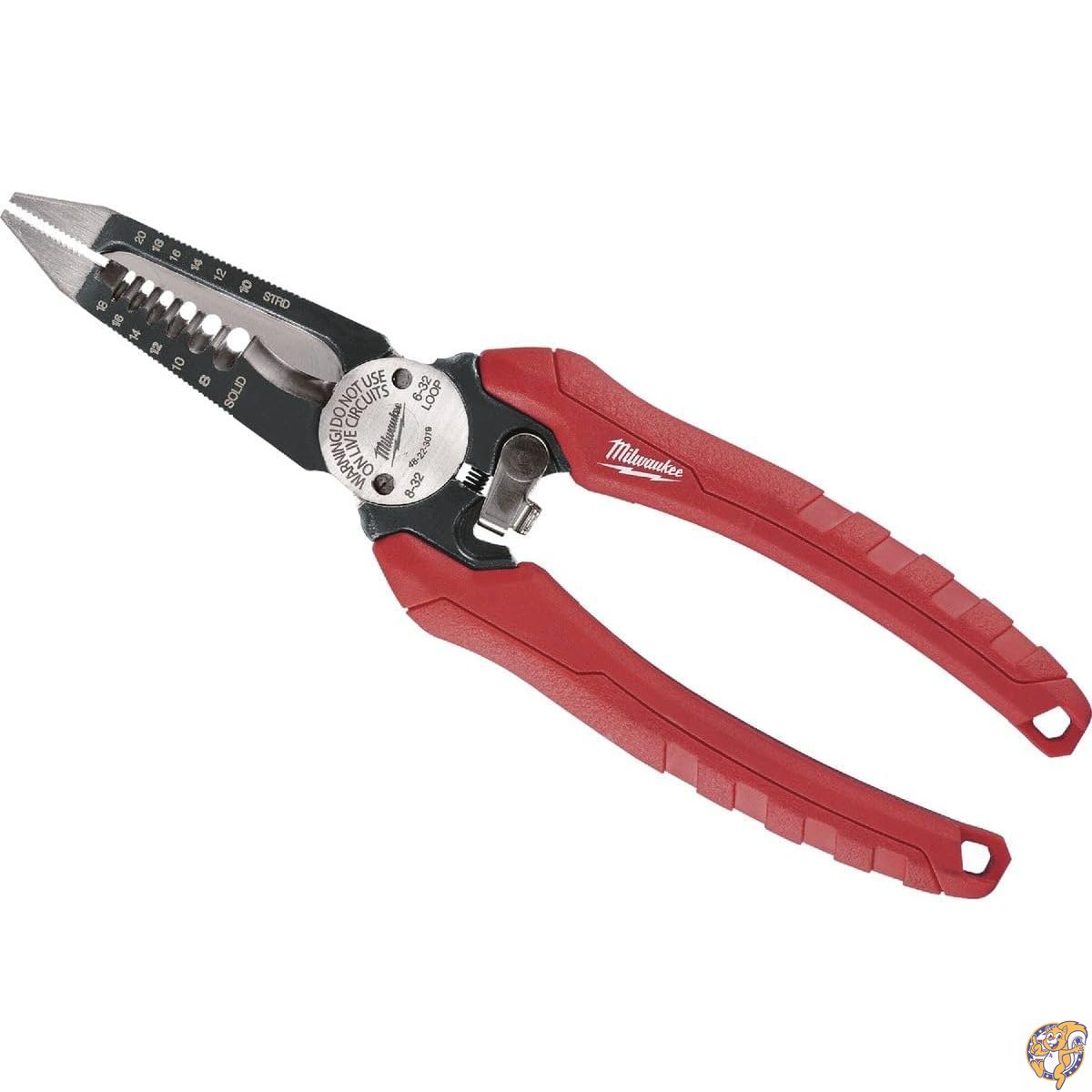 【百貨店大売り出し!引き換え証送達中】Milwaukee 48-22-3079 6-インチ-1 多役立つこと針金ストリッパ兼ジューサーペンチ（灯し火工事士向け）