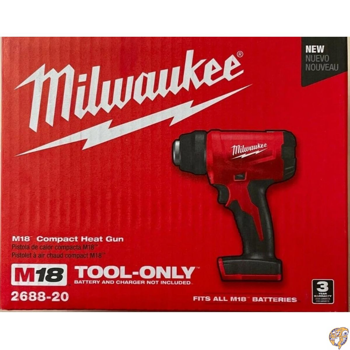【クーポン配信中】Milwaukee 電動工具 ミルウォーキー 2688-20 コードレスヒートガン｜アメリカグッドバイブス