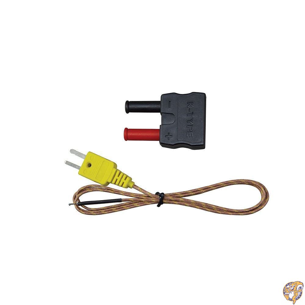 【百貨店大売り出し!引き換え証送達中】K Type Thermocouple, High Temperature Thermocouple Measures 32 to 896 Degrees, with Adapter Klein Tools 69142