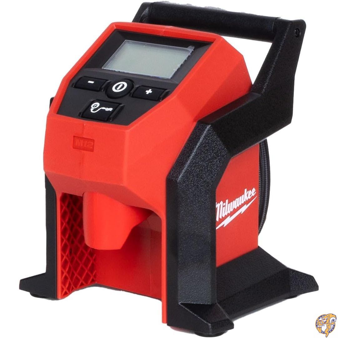 【クーポン配信中】Milwaukee(ミルウォーキー) 2475-20 M12 コンパクトインフレーター(電動空気入れ)|アメリカグッドバイブス