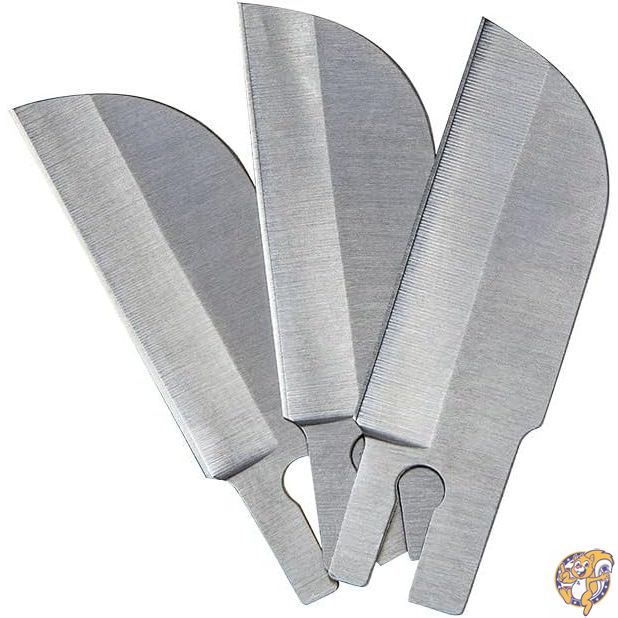 【百貨店大売り出し!引き換え証送達中】Klein Tools 44138 Replacement Coping Blades for Folding Utility Knife No. 44218, 3-Pack