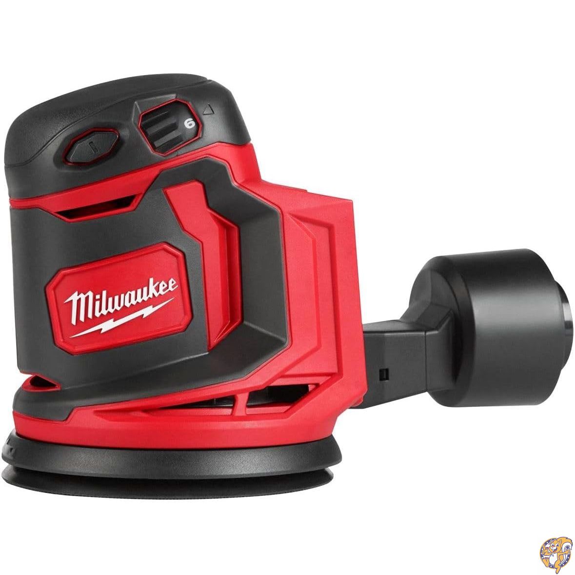 【百貨店大売り出し!引き換え証配送中】Milwaukee（ミルウォーキー） M18 BOS125-0 ランダムオービットサンダー 18V（本体のみ）