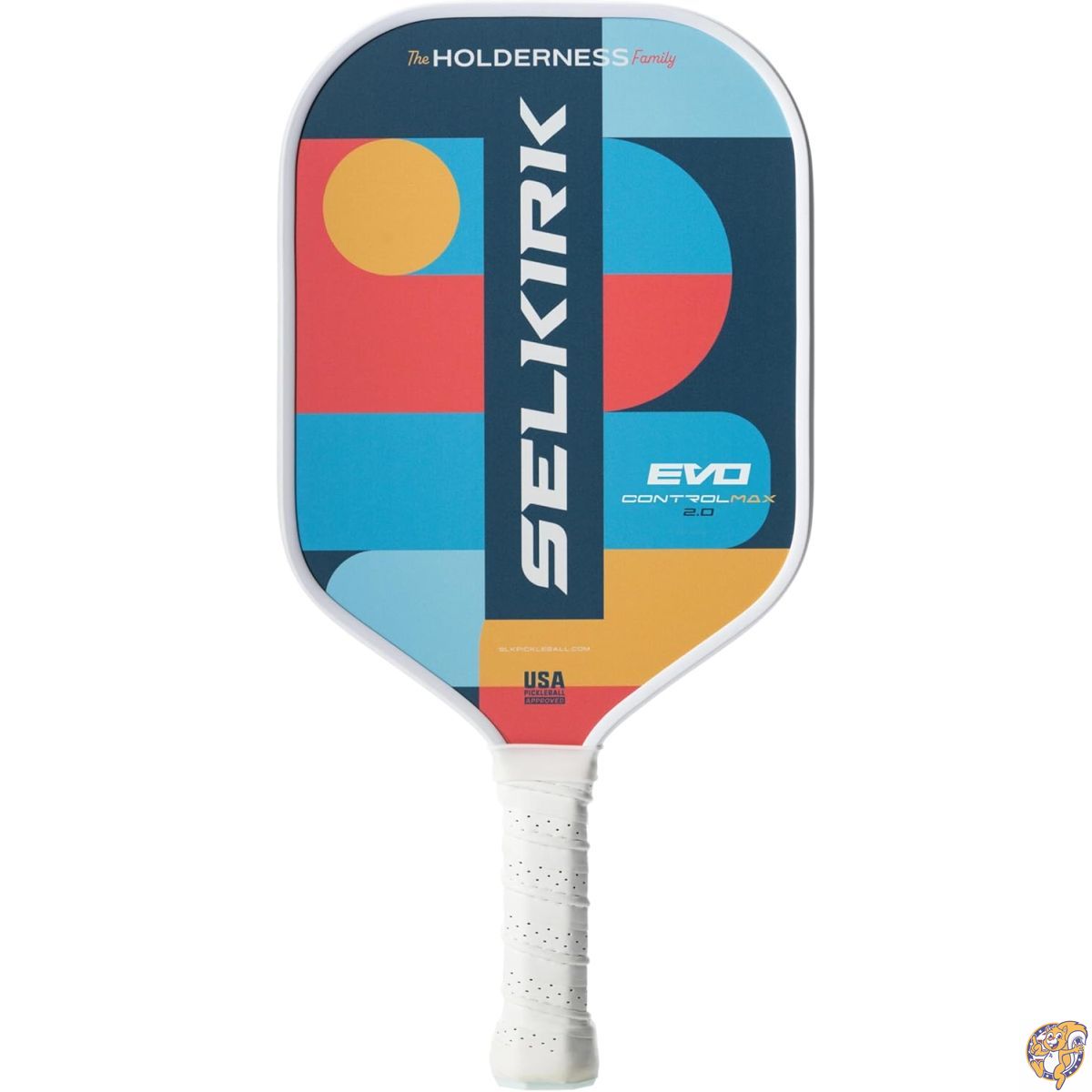 【百貨店大売り出し!クーポン券配達中】SLK Evo Control MAX ピックルボールパドル | G8 Power カーボンファイバーピックルボールパドルフェイス 回転運動フレックス境界線の外側とRev-Controlポリマーコア付き添い人 亜米利加で目論む Holderness Family