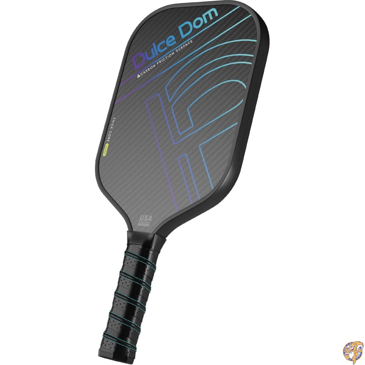 【百貨店大売り出し!引き換え証送達中】DULCE DOM 専門的 ピックルボールパドル T700SC 炭素衣料繊維熱働き掛けるピックルボールパドル 16粍ハニカムコア付き添い人 USAPA聞きとどける 委しいピックルボールラケット ご機嫌回転運動\u0026豪然たるな打つこと用