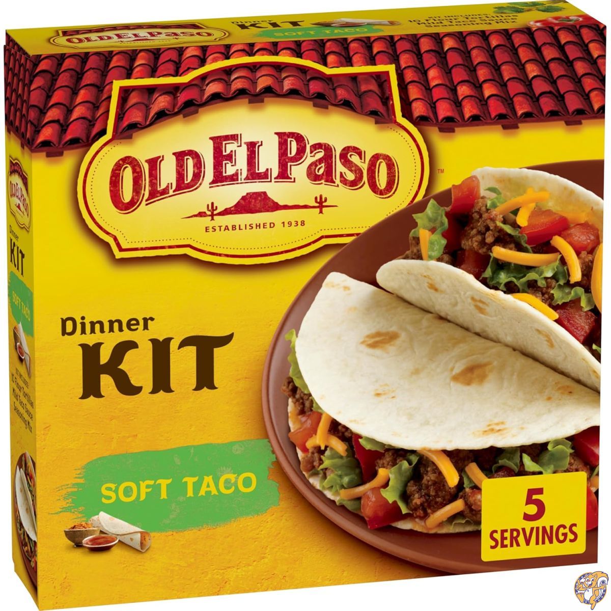 Old El Paso Soft Taco Dinner Kit, 12.5 oz.