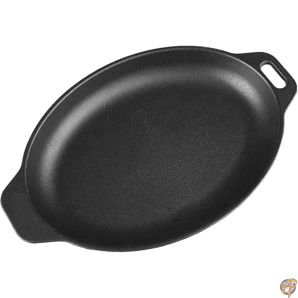 【クーポン配信中】Victoria 11.5インチ オーバル 鋳鉄製シズルパン&サービングプレート(約29cm)|ファヒータ・ステーキ用 プレシーズン加工済み|コロンビア製|アメリカグッドバイブス