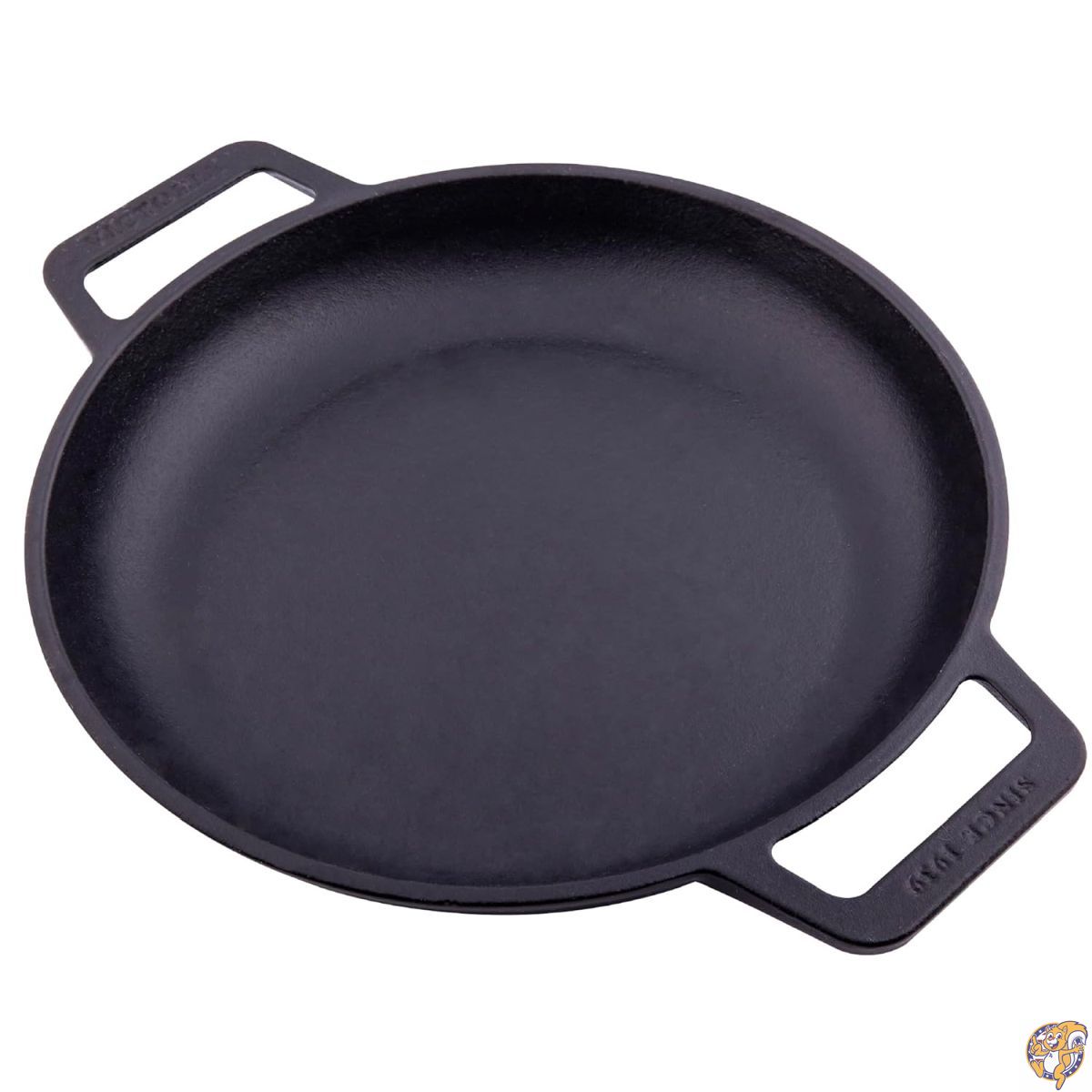 【クーポン配信中】Victoria 鋳物製スキレット(両手ハンドル・ラウンド型) コロンビア製 10インチ(約26cm)|アメリカグッドバイブス