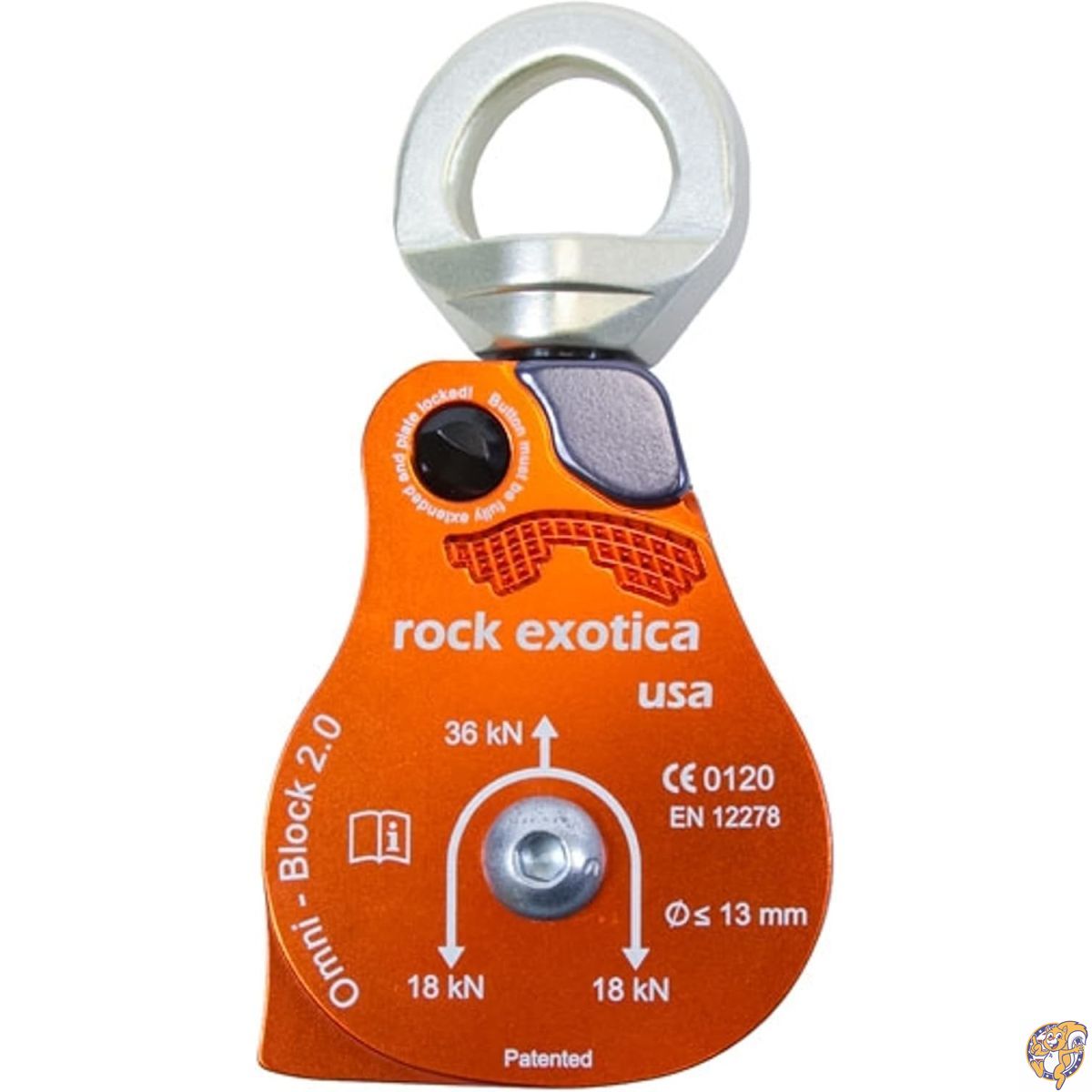【百貨店大売り出し!クーポン券配達中】Rock Exotica P53 オムニブロック 2.0in スイベルプーリー