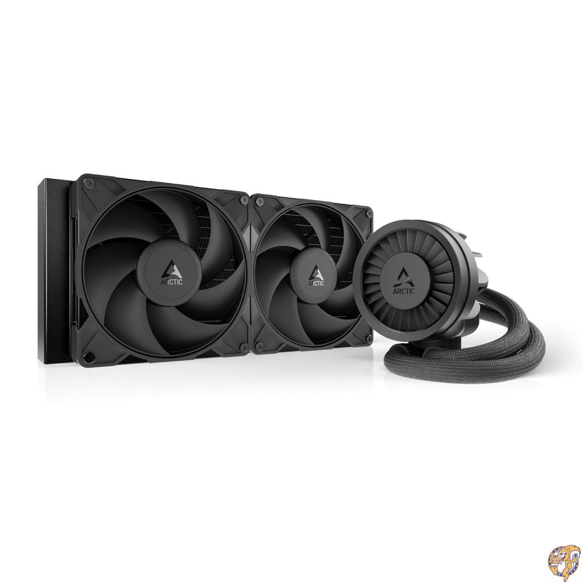 【百貨店大売り出し!引き換え証送達中】ARCTIC Liquid Freezer III Pro 280 - AIO 中央処理装置冷房装置 2 x 140粍 水冷 38粍 放射体 PWM 揚水機 VRM 気違い AMD AM5/AM4 Intel LGA1851/1700 連絡ひな形 黒いこと