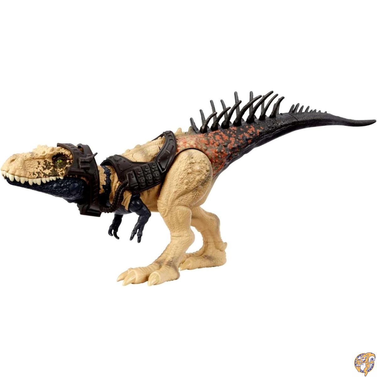 【クーポン配信中】Mattel ジュラシックワールド 巨大なトラッカー アクションフィギュア ビスタヒーバーソ 恐竜おもちゃ 動きと追跡アクセサリー付き 長さ14インチ｜アメリカグッドバイブス