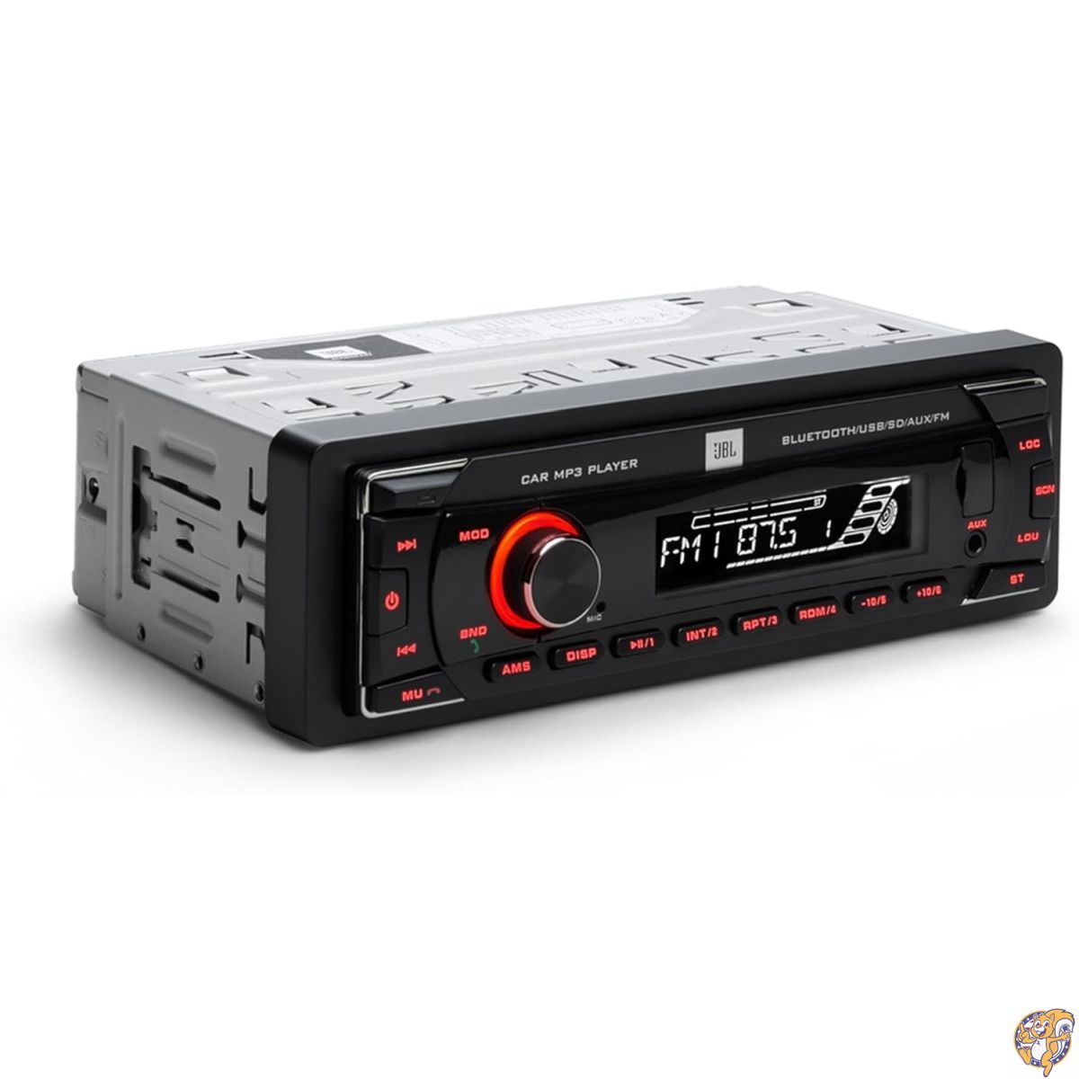 【クーポン配信中】JBL Celebrity100 シングル DIN Bluetooth FM ラジオ USB/AUX SD/MP3 車 ハイパワー メカレス ステレオレシーバー｜アメリカグッドバイブス