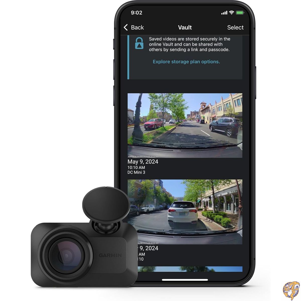 【クーポン配信中】GARMIN(ガーミン) ドライブレコーダー ミニ3 超コンパクト1080p HDドライブレコーダー 140度視野 Clarity偏光子内蔵 音声操作 自動録画｜アメリカグッドバイブス 26,586円