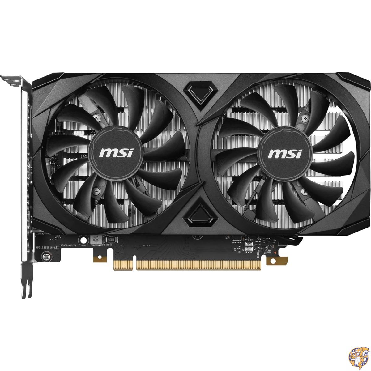 【百貨店大売り出し!クーポン券配達中】MSI GeForce RTX 3050 VENTUS 2X 6G OC PCIe4.0 助けることワット数不必要 デュアル愛読者積み上げる グラフィクスゲーム盤 VD8789
