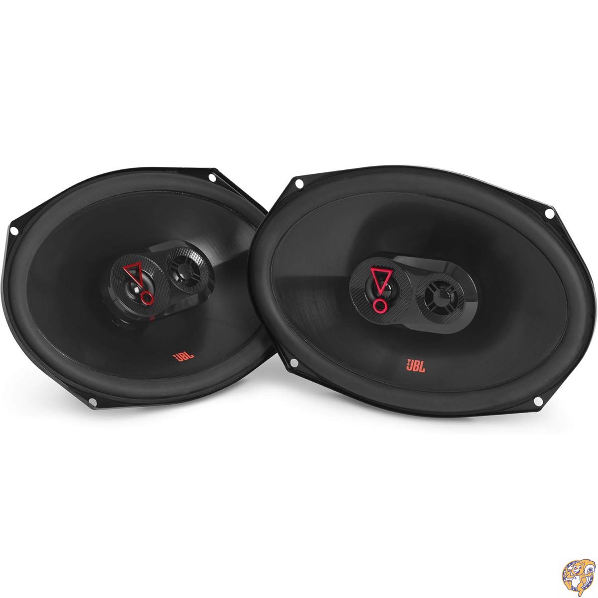 【20日最大4000円クーポン】JBL Stage 39637F - 6インチ x 9インチ 3ウェイカーオーディオスピーカー グリルなし ブラック｜アメリカグッドバイブス