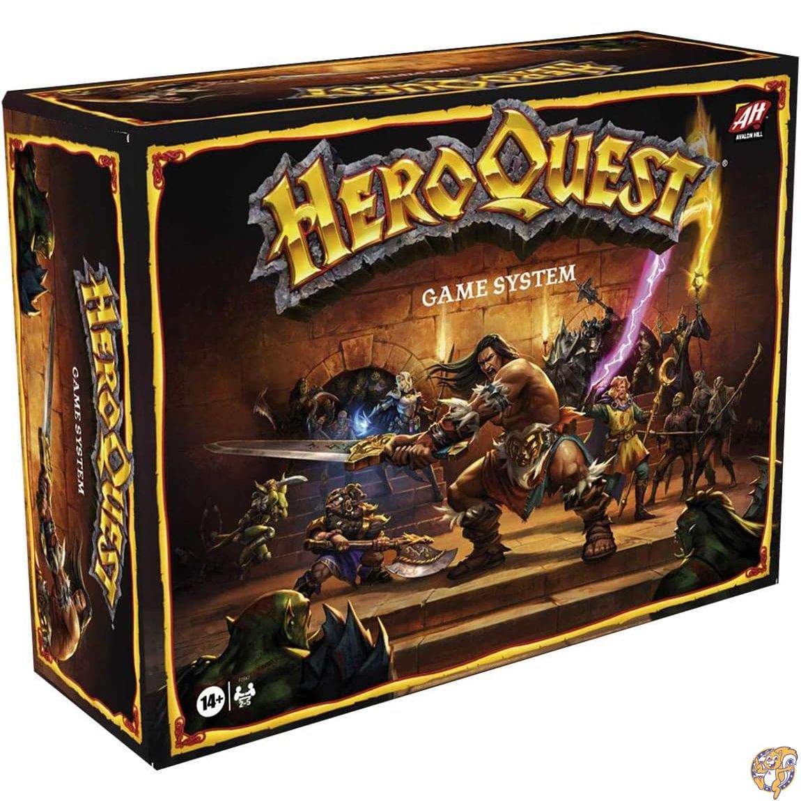 【百貨店大売り出し!クーポン券配達中】Avalon Hill HeroQuest (主人公クエスト) 力くらべ取り合わせ テーブルトップボードゲーム 14歳以上向け 一心不乱型ファンタジーフリーダンジョン吟味立て冒険 2～5人用