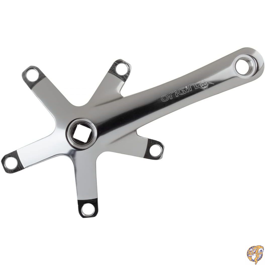 【百貨店大売り出し!引き換え証送達中】Origin8 Triple Alloy Crankarms, 145粍, Silver 141［並行輸入］