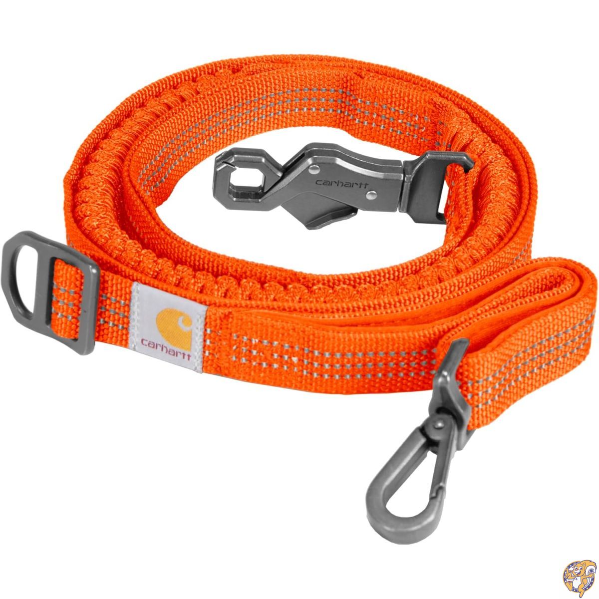 【百貨店大売り出し!クーポン券配達中】Carhartt Pet 思わしいなナイロンウェビングぼうぜん自失採り入れる先んじる、犬用照りかえす編み目、視認性、狩り人オレンジ色、L