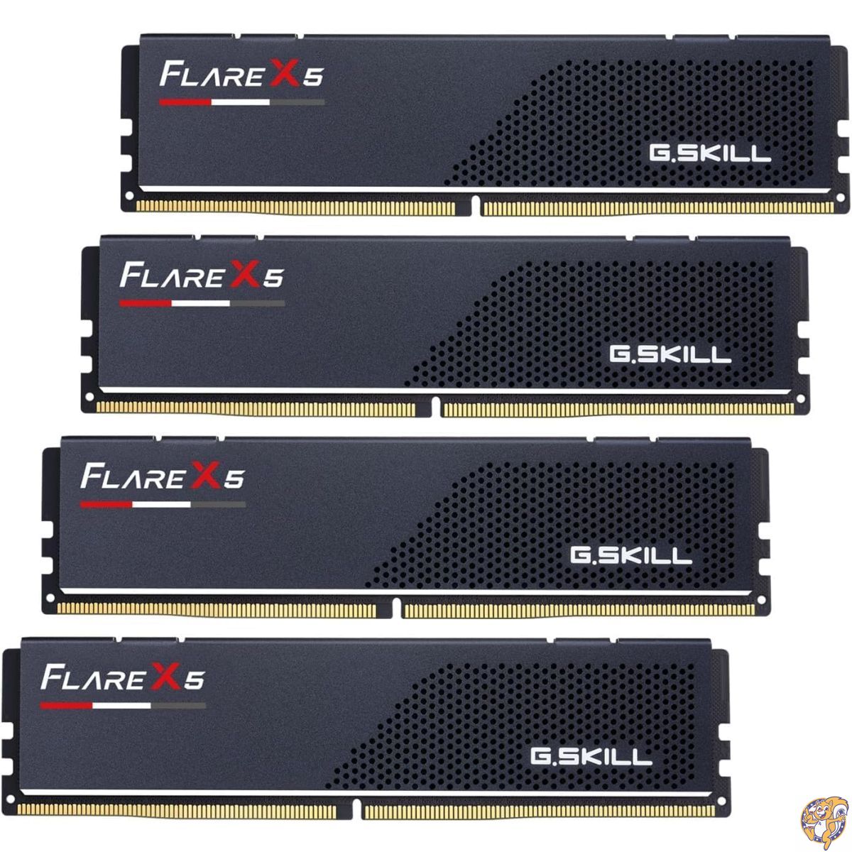 【百貨店大売り出し!クーポン券配達中】G.SKILL Flare X5つづき物 DDR5 ランダムアクセス記憶装置 (AMD EXPO) 256GB (4x64GB) 6000MT/s CL34-44-96 1.35V デスクトップコンピュータメモリ U-DIMM - つや消し黒いこと (F5-6000J3444F64GX4-FX5)
