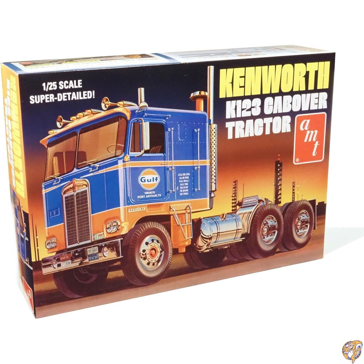 【クーポン配信中】AMT 1/25 ケンワース K-123 キャブオーバー ガルフ プラモデル AMT1433｜アメリカグッドバイブス