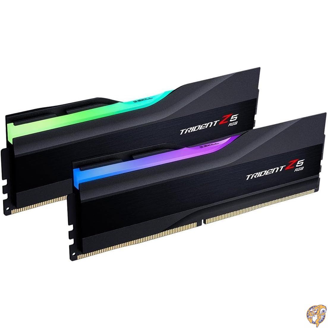 【クーポン配信中】G.SKILL Trident Z5 RGBシリーズ DDR5 RAM (Intel XMP 3.0) 32GB (2x16GB) 6800MT/s CL34-45-45-108 1.40V デスクトップコンピュータメモリ U-DIMM - マットブラック (F5-6800J3445G16GX2-TZ5RK)｜アメリカグッドバイブス