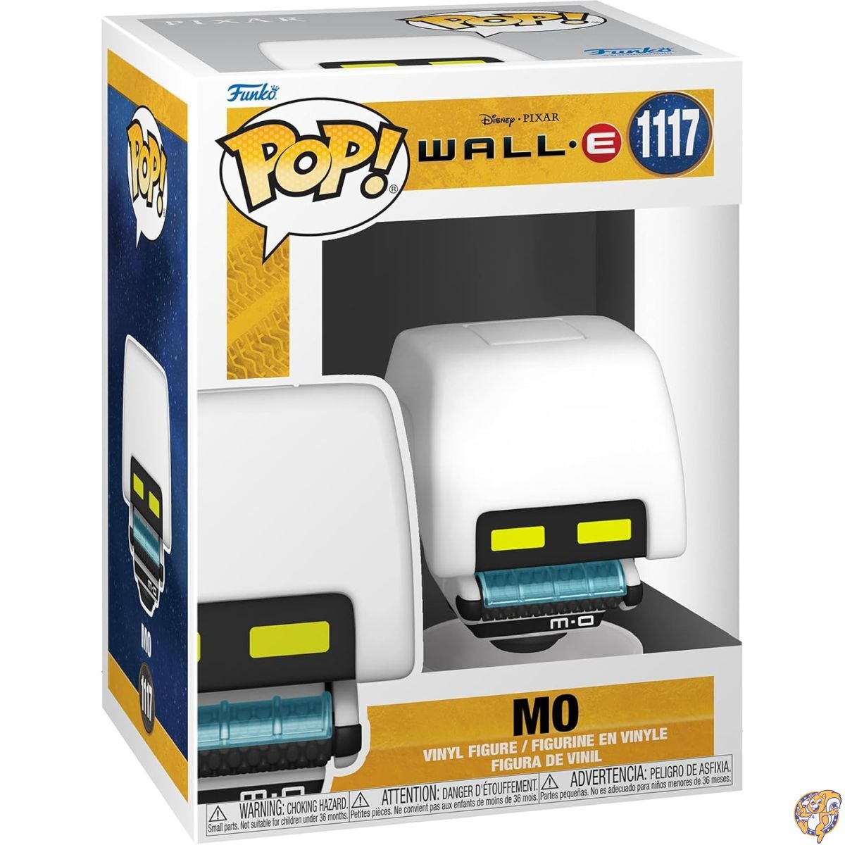 【クーポン配信中】Funko POP! Disney: Wall E Mo 1/6 Odds for Rare Chase Variant Collectable Vinyl Figure Gift Idea Official Merchandise Toys Kids & Adults Movies Fans Model Collectors｜アメリカグッドバイブス