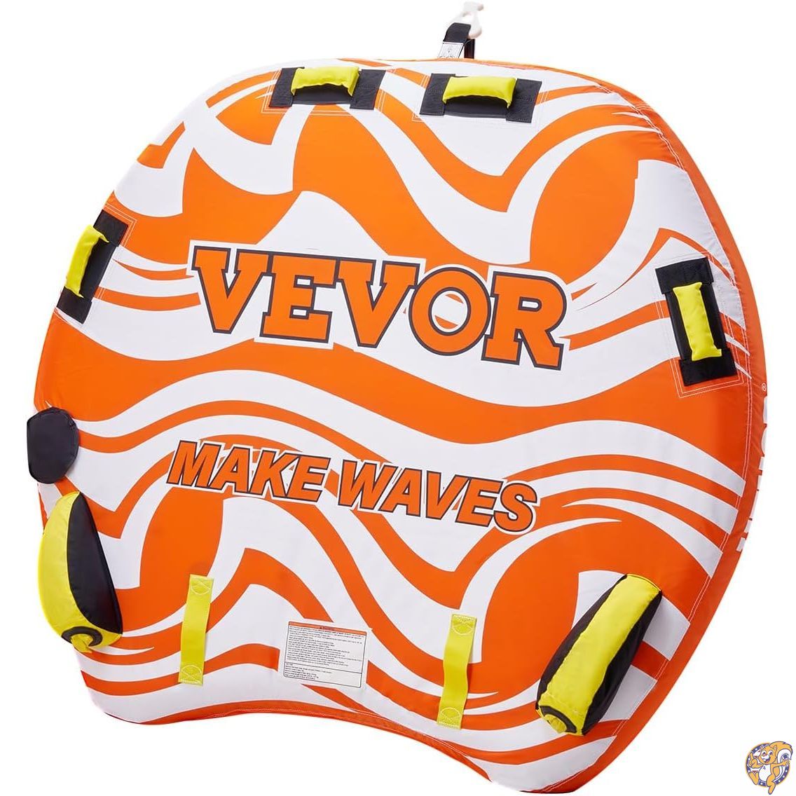【百貨店大売り出し!引き換え証送達中】VEVOR 引っ張ること式トーイングチューブ 1～4人乗り 小船用インフレータブルチューブ 耐荷重約154～308kg フルナイロンカバー・パッド入り口・入口EVA手持ち部分・フィン・安全性のある弁膜付き添い人 (マルチオプション)
