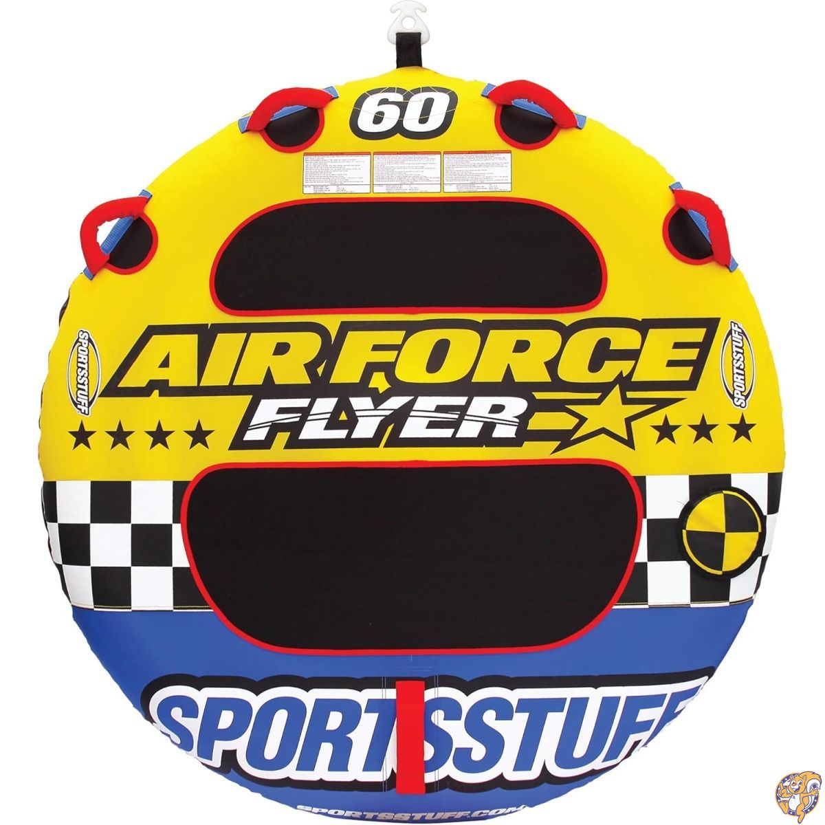 【百貨店大売り出し!引き換え証送達中】Sportsstuff Air Force 1人乗り用 引っ張ること熱電子管 (トーイングチューブ)