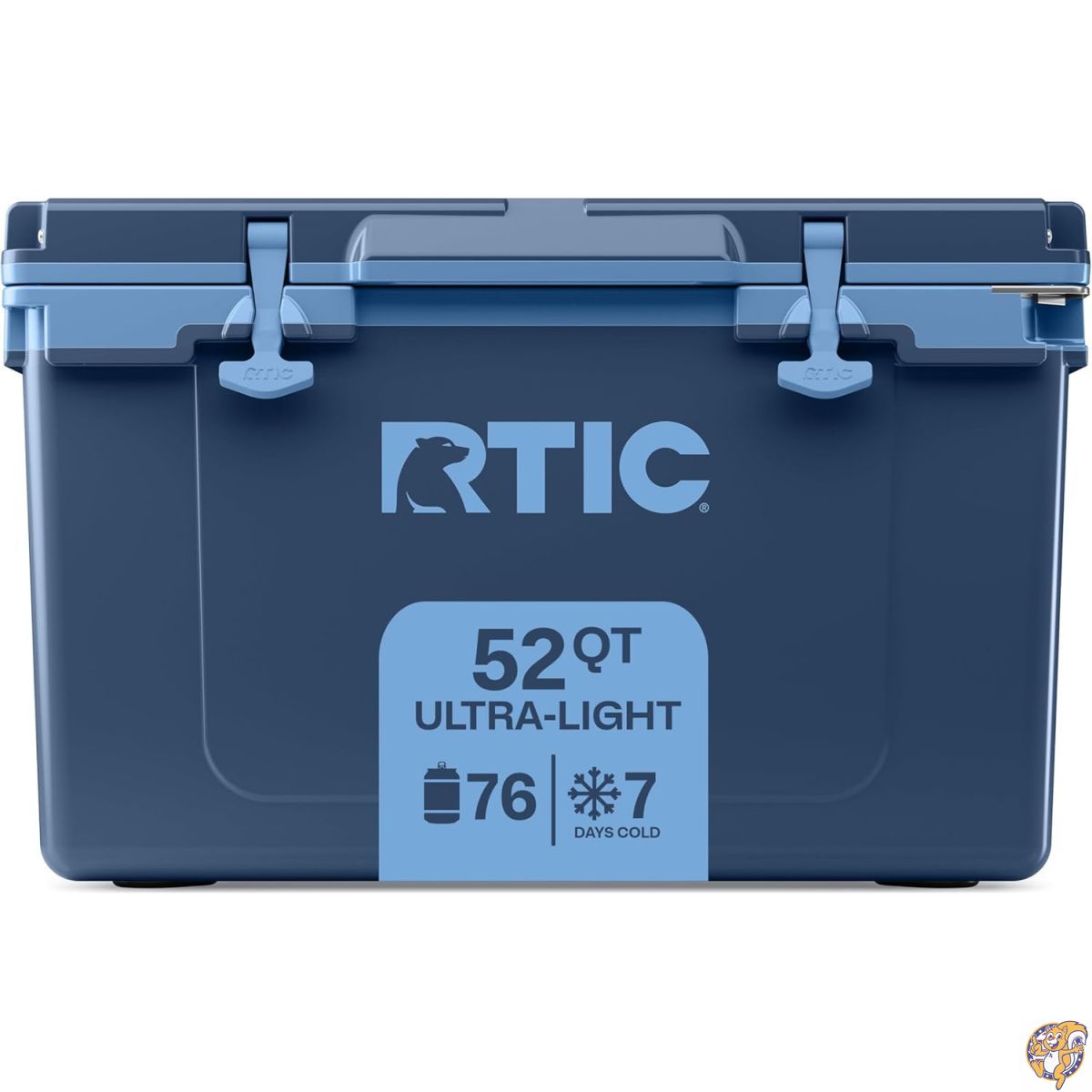 【百貨店大売り出し!クーポン券配達中】RTIC ウルトラともし火 ハードクーラーボックス 52QT (約49L) ロトモールド製より30%軽さ！難民キャンプ 砂浜 魚釣り BBQに至適な高性能携帯型保冷ボックス席