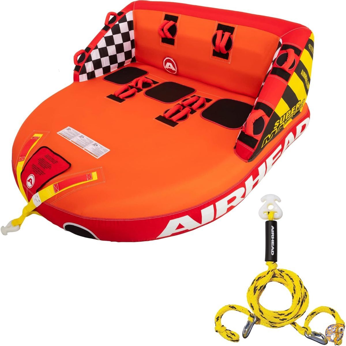 【百貨店大売り出し!引き換え証送達中】Airhead Super Mable (エア湖頭顱 スーパーメイブル) トーイングチューブ ＋ ヘビーデューティー・トーハーネス 書き割り