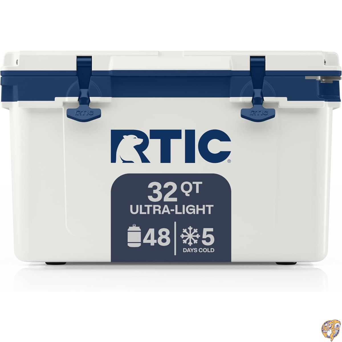 【百貨店大売り出し!クーポン券持参中】RTIC Ultra Light ハードクーラーボックス 32QT (約30L) 保冷 アウトドア 難民キャンプ 魚釣り BBQ 余暇 持ち運び分かりやすい軽さ心積もり (過ぎ来し方比30%軽さ)
