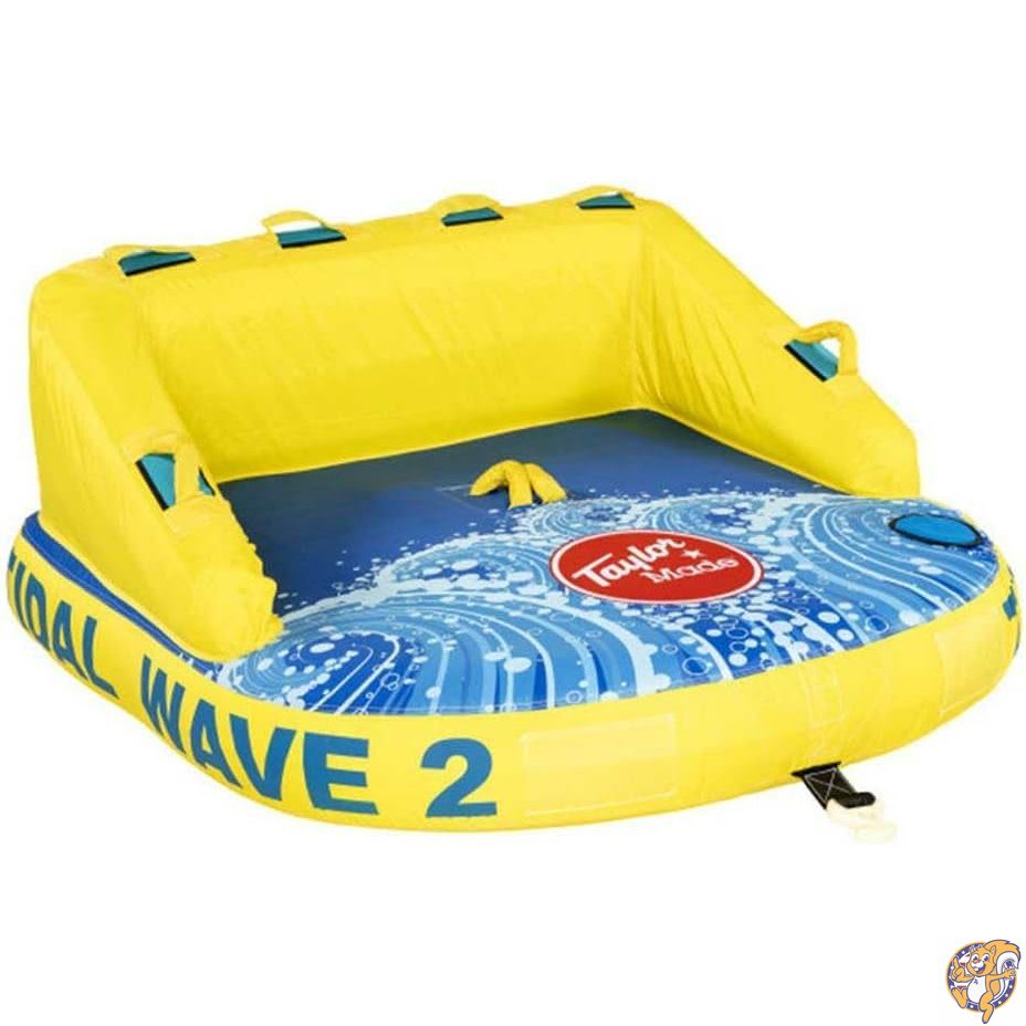 【最大限度2000円引き換え証10日～】トーイングチューブ Boat Inflatable Towable Tube PL2107 Tidal Wave 2人乗り