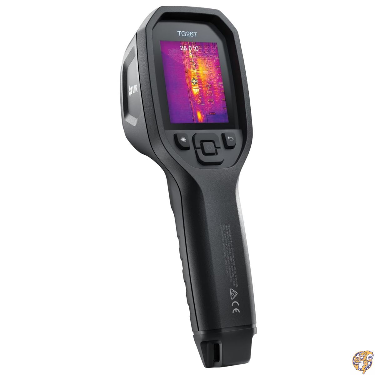 【百貨店大売り出し!引き換え証送達中】FLIR TG267 サーマルイメージングカメラ (ブルズアイレーザー積み上げる) ：営造物読み合わせる HVAC 灯し火とり備える読み合わせる向け御勤め用赤外線写真機
