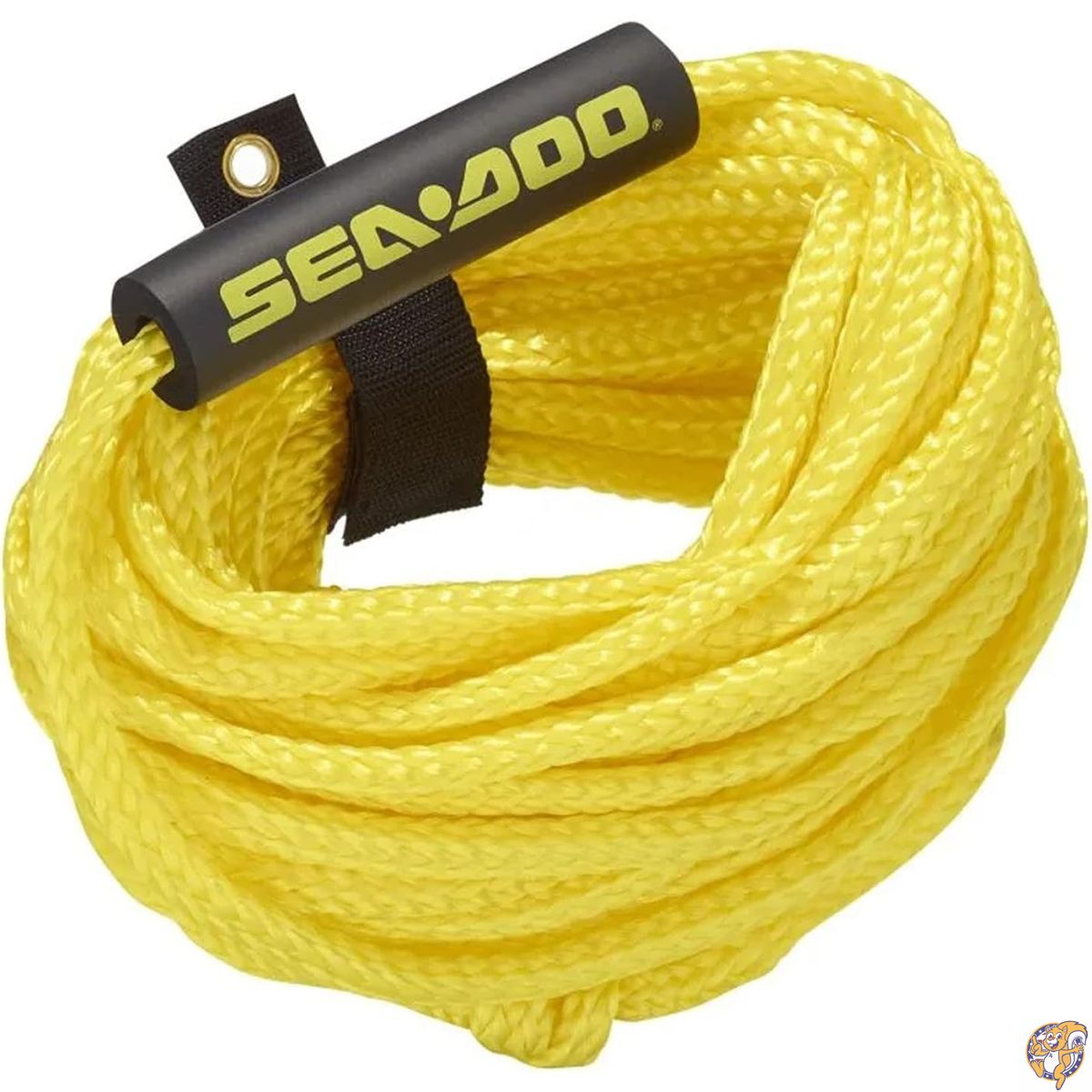 【百貨店大売り出し!引き換え証送達中】Sea-Doo 引っ張ること能力のある熱電子管索条 1人用熱電子管用 黄色 60フート
