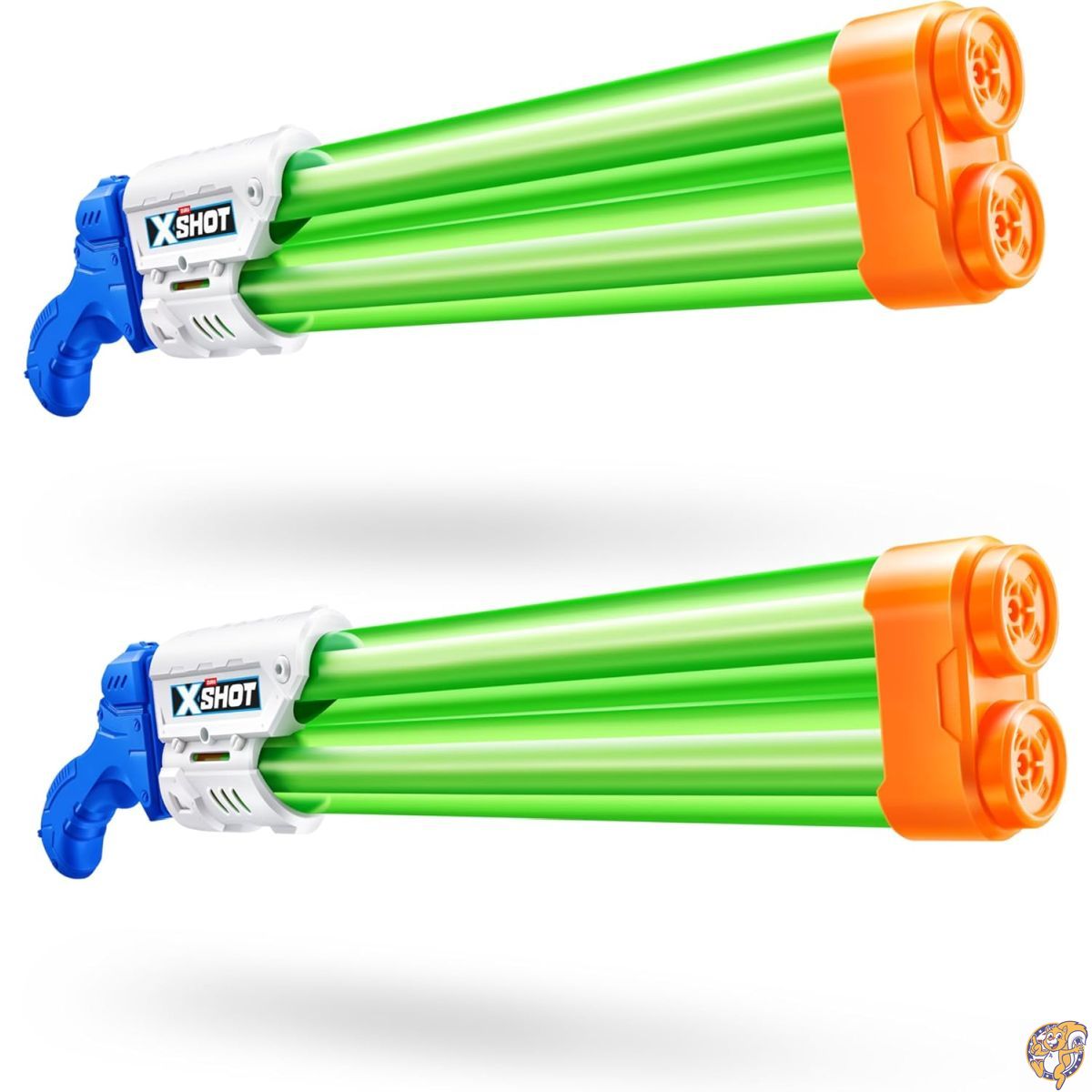 【百貨店大売り出し!クーポン券配達中】XSHOT Large Dual Stream Water Blaster 2 Pack by ZURU Play Toy, Blaster, Big Toy for Children, Teen and Adults
