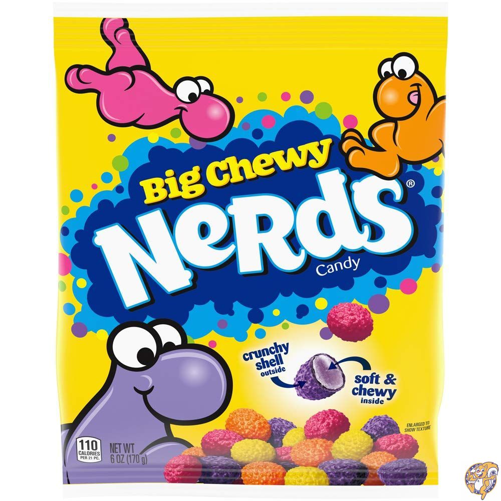 【クーポン配信中】Nerds Big Chewy Candy (ナーズ ビッグチューイーキャンディ) 6オンス (約170g) 8袋セット｜アメリカグッドバイブス
